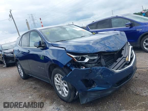 2020 Chevrolet Equinox LT с VIN 3GNAXTEV4LL192463, выставлен на аукционе IAAI как лот 42794846 с пробегом 90 660 миль миль и . История ставок и продаж доступна на DreamBid. Изображение 1.