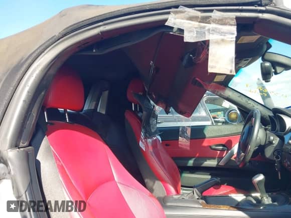 2007 BMW Z4 3.0i with VIN 4USBU33537LW59845, listed as a IAAI auction lot 43567639 with 54,512 mi miles and . Bid and sale history available at DreamBid. Image 8.