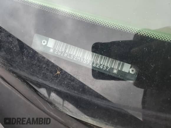 1995 Chevrolet Lumina с VIN 2G1WL52M9S9182457, выставлен на аукционе Copart как лот 50322905 с пробегом 155 435 миль миль и Списание • Salvage title. История ставок и продаж доступна на DreamBid. Изображение 12.