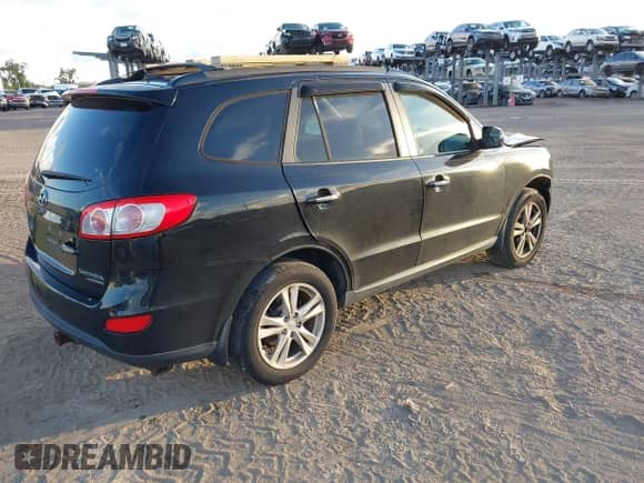 2011 Hyundai Santa Fe Limited with VIN 5XYZKDAG9BG050705, listed as a IAAI auction lot 43069498 with 224,544 mi miles and . Bid and sale history available at DreamBid. Image 4.