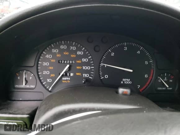 1995 Saturn SL with VIN 1G8ZH5289SZ107203, listed as a Copart auction lot 75160804 with 124,285 mi miles and Non repairable. Bid and sale history available at DreamBid. Image 9.