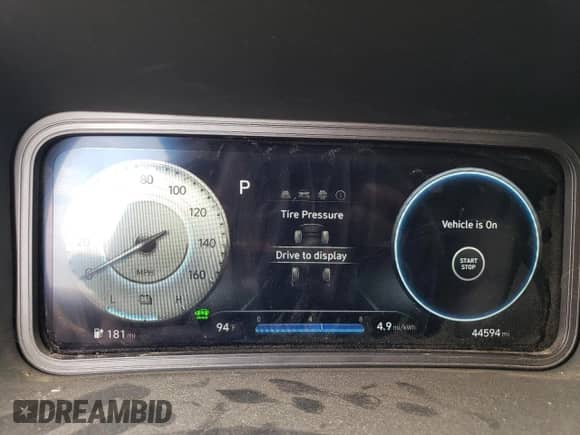 2023 Hyundai Kona SE with VIN KM8K23AG7PU174677, listed as a Copart auction lot 69480755 with 44,594 mi miles and Salvage title. Bid and sale history available at DreamBid. Image 9.