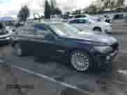 2012 BMW 7 Series 750i with VIN WBAKA8C57CDS99976, listed as a Copart auction lot 45202715 with 152,169 mi miles and Salvage title. Bid and sale history available at DreamBid. Image 4.