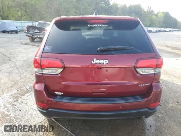 2022 Jeep Grand Cherokee Laredo X z VIN 1C4RJEAG9NC154158, wystawiony jako Copart lot #51055755 z przebiegiem 20 657 mil mil oraz Szkoda całkowita • Salvage title. Historia ofert i sprzedaży dostępna na DreamBid. Obrazek 6.