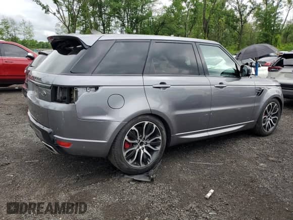 2020 Land Rover Range Rover Sport HSE Dynamic с VIN SALWR2SE1LA714702, выставлен на аукционе Copart как лот 58373965 с пробегом 47 379 миль миль и Списание • Salvage title. История ставок и продаж доступна на DreamBid. Изображение 3.
