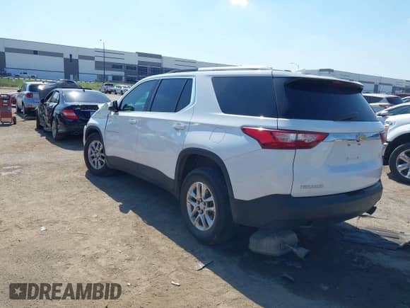 2018 Chevrolet Traverse LT Cloth with VIN 1GNERGKWXJJ117819, listed as a IAAI auction lot 43412340 with Not provided miles and . Bid and sale history available at DreamBid. Image 3.