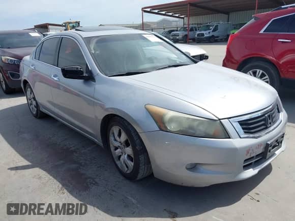 2008 Honda Accord EX with VIN 1HGCP367X8A076654, listed as a IAAI auction lot 42839194 with 183,363 mi miles and . Bid and sale history available at DreamBid. Image 1.