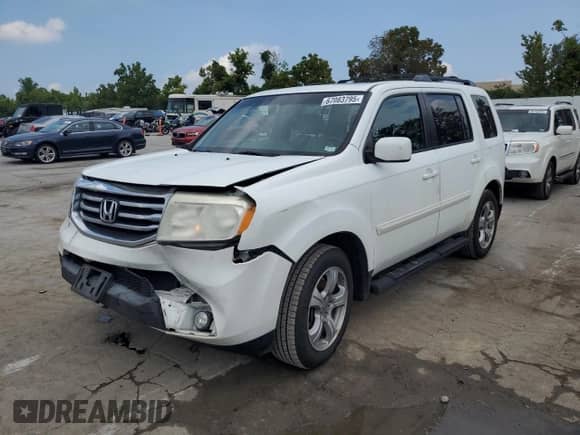 2015 Honda Pilot EX-L с VIN 5FNYF4H50FB027914, выставлен на аукционе Copart как лот 67083795 с пробегом 236 347 миль миль и Списание • Salvage title. История ставок и продаж доступна на DreamBid. Изображение 1.
