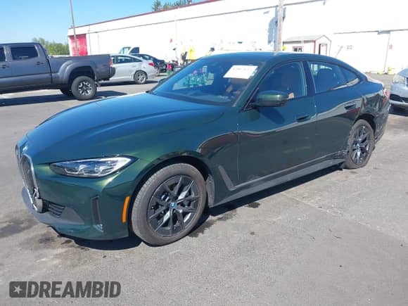 2023 BMW i4 eDrive35 с VIN WBY43AW04PFR33718, выставлен на аукционе IAAI как лот 42062132 с пробегом 7 639 миль миль и . История ставок и продаж доступна на DreamBid. Изображение 2.