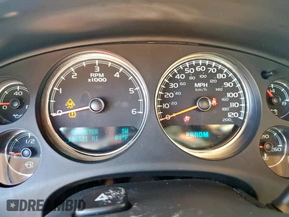 2010 Chevrolet Tahoe LS with VIN 1GNUCAE05AR266352, listed as a Copart auction lot 80311695 with 196,521 mi miles and Salvage title. Bid and sale history available at DreamBid. Image 9.