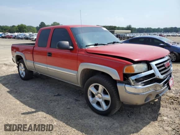 2006 GMC Sierra 1500 SLE1 z VIN 1GTEK19B56Z274034, wystawiony jako Copart lot #60263955 z przebiegiem 128 599 mil mil oraz Szkoda całkowita • Salvage title. Historia ofert i sprzedaży dostępna na DreamBid. Obrazek 4.