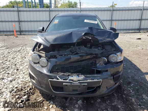 2013 Chevrolet Sonic LS с VIN 1G1JA5SH6D4135282, выставлен на аукционе Copart как лот 57993495 с пробегом 260 242 миль миль и Списание • Salvage title. История ставок и продаж доступна на DreamBid. Изображение 5.