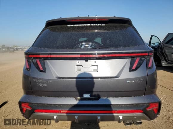 2024 Hyundai Tucson N Line z VIN KM8JFCD19RU191362, wystawiony jako Copart lot #68509345 z przebiegiem 6 309 mil mil oraz Szkoda całkowita • Salvage title. Historia ofert i sprzedaży dostępna na DreamBid. Obrazek 6.