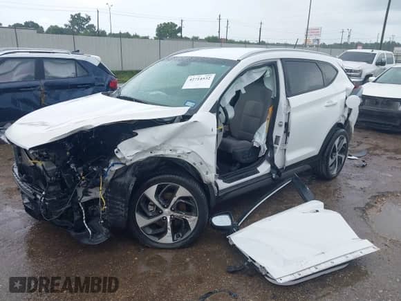 2016 Hyundai Tucson Limited z VIN KM8J33A23GU263319, wystawiony jako IAAI lot #42714532 z przebiegiem Nie podano mil oraz . Historia ofert i sprzedaży dostępna na DreamBid. Obrazek 2.