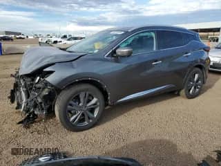 2019 Nissan Murano Platinum с VIN 5N1AZ2MS6KN165702, выставлен на аукционе Copart как лот 80454495 с пробегом 37 394 миль миль и Списание • Salvage title. История ставок и продаж доступна на DreamBid. Изображение 1.