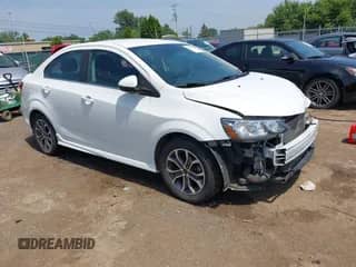 2020 Chevrolet Sonic LT with VIN 1G1JD5SB8L4100650, listed as a IAAI auction lot 42801738 with 74,181 mi miles and . Bid and sale history available at DreamBid. Image 1.