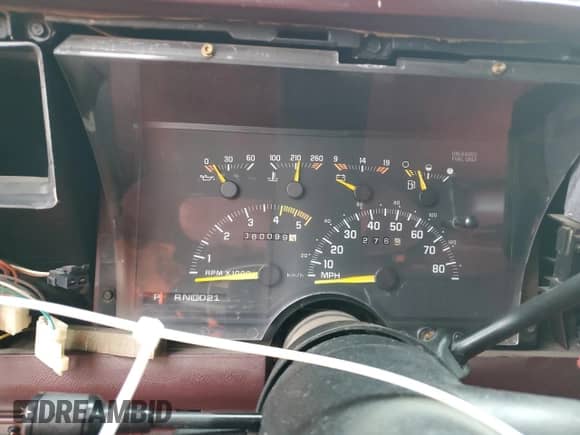 1993 Chevrolet Blazer с VIN 1GNEK18K1PJ396916, выставлен на аукционе Copart как лот 72332554 с пробегом 80 099 миль миль и Списание • Salvage title. История ставок и продаж доступна на DreamBid. Изображение 9.