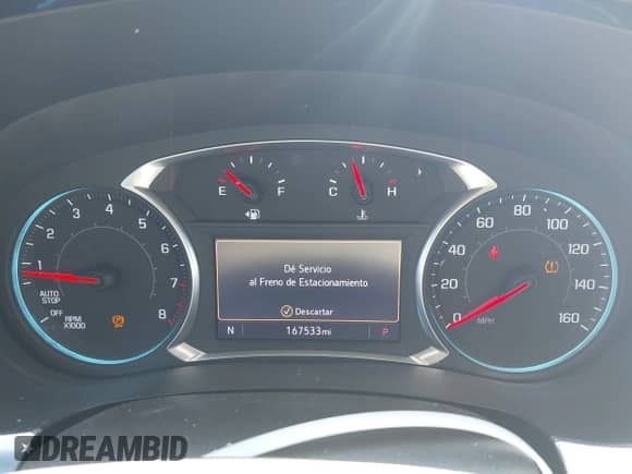 2020 Chevrolet Traverse LT with VIN 1GNERHKW6LJ149532, listed as a IAAI auction lot 42903296 with 167,533 mi miles and . Bid and sale history available at DreamBid. Image 7.