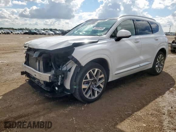 2023 Hyundai Santa Fe Calligraphy с VIN 5NMS54AL4PH492309, выставлен на аукционе Copart как лот 80995405 с пробегом 12 231 миль миль и Списание • Salvage title. История ставок и продаж доступна на DreamBid. Изображение 1.