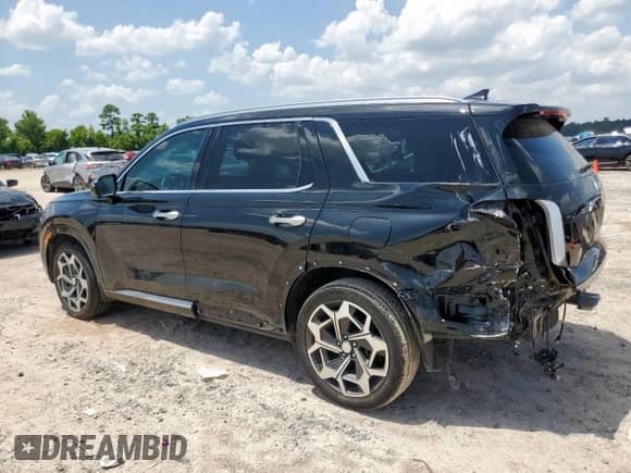 2022 Hyundai Palisade Calligraphy z VIN KM8R74HE9NU442412, wystawiony jako Copart lot #66554585 z przebiegiem 67 646 mil mil oraz Szkoda całkowita • Salvage title. Historia ofert i sprzedaży dostępna na DreamBid. Obrazek 2.