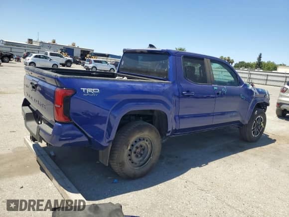 2024 Toyota Tacoma SR5 with VIN 3TMKB5FN4RM003206, listed as a Copart auction lot 64324035 with 8,012 mi miles and Salvage title. Bid and sale history available at DreamBid. Image 3.