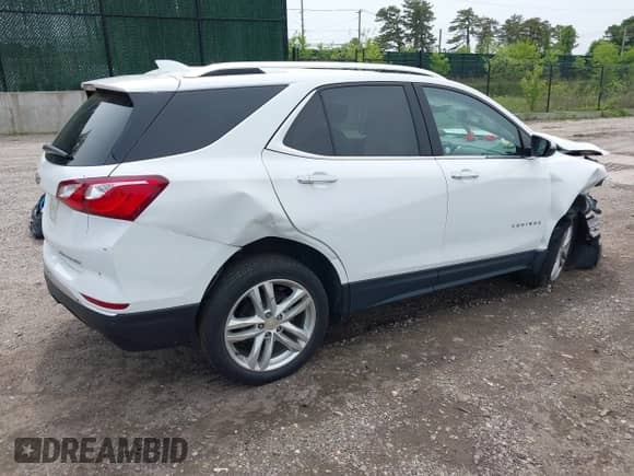 2020 Chevrolet Equinox Premier с VIN 2GNAXYEX0L6228717, выставлен на аукционе IAAI как лот 42277493 с пробегом 42 054 миль миль и . История ставок и продаж доступна на DreamBid. Изображение 4.