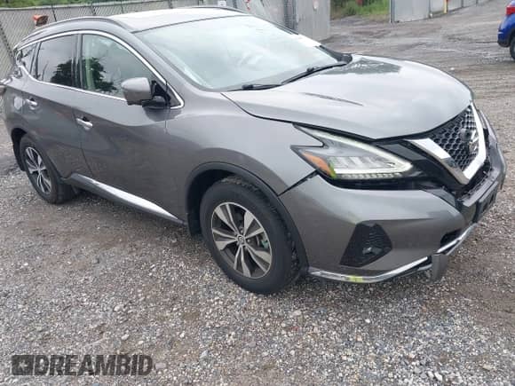 2019 Nissan Murano SL with VIN 5N1AZ2MSXKN137207, listed as a IAAI auction lot 42649177 with 59,338 mi miles and . Bid and sale history available at DreamBid. Image 1.