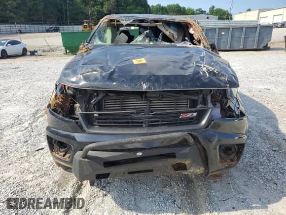 2017 Chevrolet Colorado 4WD Z71 with VIN 1GCPTDE14H1160726, listed as a Copart auction lot 57105235 with Not provided miles and Salvage title. Bid and sale history available at DreamBid. Image 5.