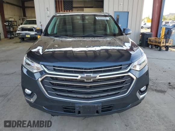 2019 Chevrolet Traverse Premier with VIN 1GNERKKWXKJ172792, listed as a Copart auction lot 62293535 with 58,499 mi miles and Salvage title. Bid and sale history available at DreamBid. Image 5.