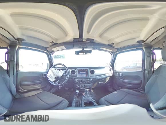 2021 Jeep Wrangler Unlimited Willys Sport with VIN 1C4HJXDG3MW590763, listed as a Copart auction lot 67635435 with 42,844 mi miles and Salvage title. Bid and sale history available at DreamBid. Image 15.