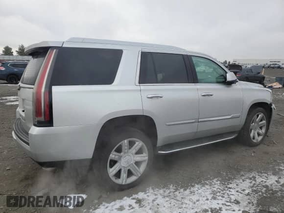 2016 Cadillac Escalade Luxury Collection with VIN 1GYS4BKJ7GR183329, listed as a Copart auction lot 87599755 with 73,418 mi miles and Salvage title. Bid and sale history available at DreamBid. Image 3.