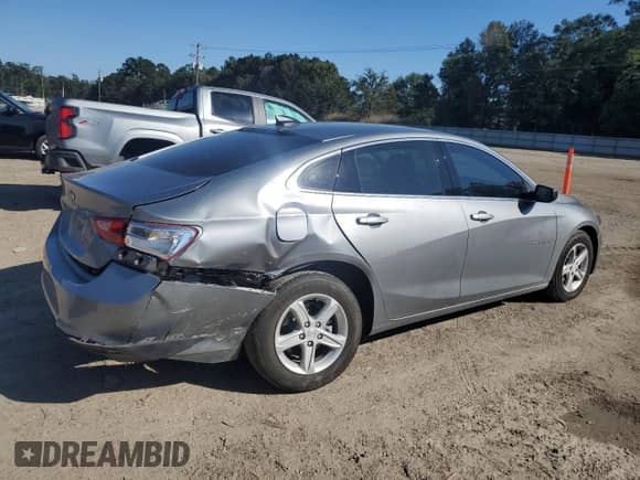 2024 Chevrolet Malibu LS with VIN 1G1ZB5ST2RF137417, listed as a Copart auction lot 85935895 with 22,209 mi miles and Salvage title. Bid and sale history available at DreamBid. Image 3.