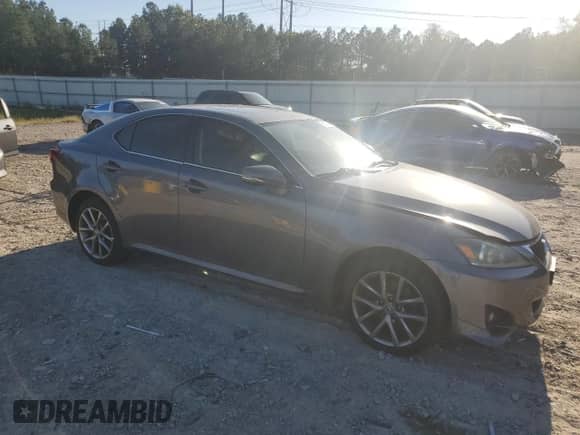 2013 Lexus IS 250 z VIN JTHCF5C24D5061638, wystawiony jako Copart lot #85134045 z przebiegiem 162 768 mil mil oraz Czysty tytuł • Clean title. Historia ofert i sprzedaży dostępna na DreamBid. Obrazek 4.