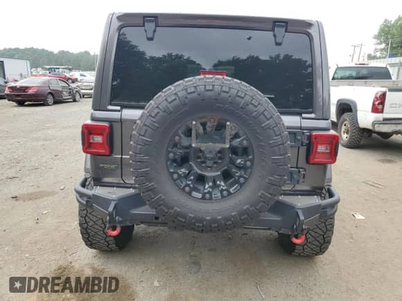 2021 Jeep Wrangler Unlimited Sahara High Altitude with VIN 1C4HJXEM1MW733598, listed as a Copart auction lot 50607804 with 50,587 mi miles and . Bid and sale history available at DreamBid. Image 6.
