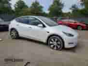 2021 Tesla Model Y Long Range z VIN 5YJYGDEE8MF298797, wystawiony jako Copart lot #81093005 z przebiegiem 54 687 mil mil oraz Szkoda całkowita • Salvage title. Historia ofert i sprzedaży dostępna na DreamBid. Obrazek 4.
