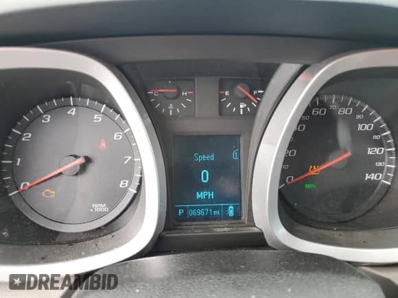 2012 Chevrolet Equinox 1LT z VIN 2GNFLDE50C6175963, wystawiony jako Copart lot #63403335 z przebiegiem 69 671 mil mil oraz Szkoda całkowita • Salvage title. Historia ofert i sprzedaży dostępna na DreamBid. Obrazek 9.