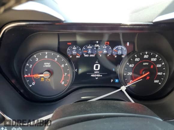 2019 Chevrolet Camaro 3LT z VIN 1G1FD3DSXK0143173, wystawiony jako Copart lot #67671665 z przebiegiem 46 248 mil mil oraz Szkoda całkowita • Salvage title. Historia ofert i sprzedaży dostępna na DreamBid. Obrazek 9.