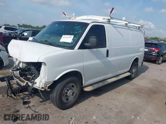 2018 Chevrolet Express Cargo с VIN 1GCWGAFG2J1908512, выставлен на аукционе IAAI как лот 42376707 с пробегом 148 081 миль миль и . История ставок и продаж доступна на DreamBid. Изображение 2.