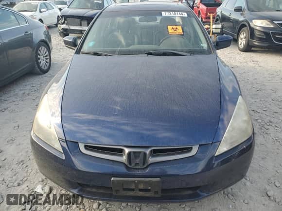 2005 Honda Accord EX-L with VIN 1HGCM55855A106606, listed as a Copart auction lot 77210144 with 96,582 mi miles and Salvage title. Bid and sale history available at DreamBid. Image 5.
