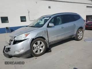 2012 Chevrolet Traverse LTZ with VIN 1GNKVLED1CJ120757, listed as a Copart auction lot 71087965 with 208,161 mi miles and Salvage title. Bid and sale history available at DreamBid. Image 1.