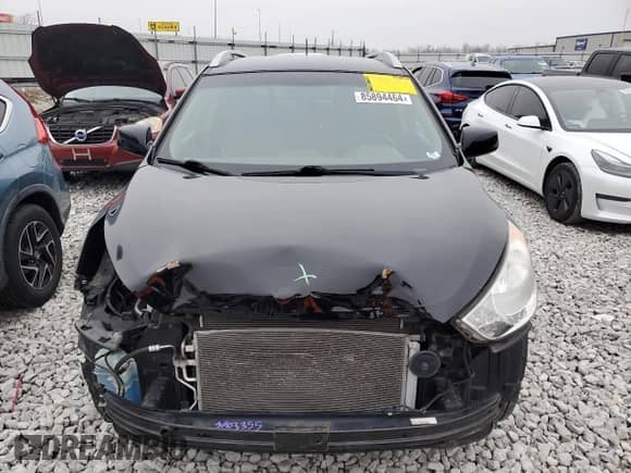 2011 Hyundai Tucson Limited with VIN KM8JUCAC6BU278234, listed as a Copart auction lot 85894464 with 148,933 mi miles and Salvage title. Bid and sale history available at DreamBid. Image 5.