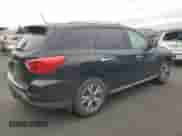 2018 Nissan Pathfinder SV with VIN 5N1DR2MN9JC662051, listed as a Copart auction lot 81949135 with 121,742 mi miles and Salvage title. Bid and sale history available at DreamBid. Image 3.