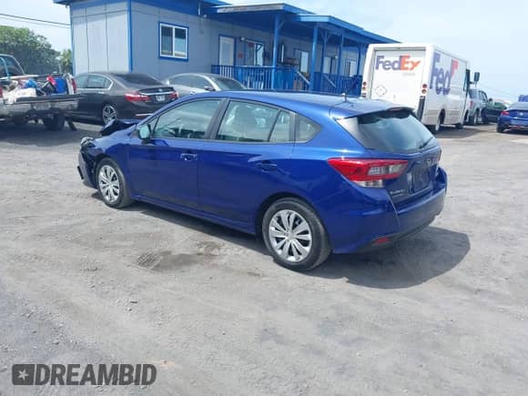 2023 Subaru Impreza with VIN 4S3GTAB66P3706797, listed as a IAAI auction lot 41838924 with 23,520 mi miles and . Bid and sale history available at DreamBid. Image 3.