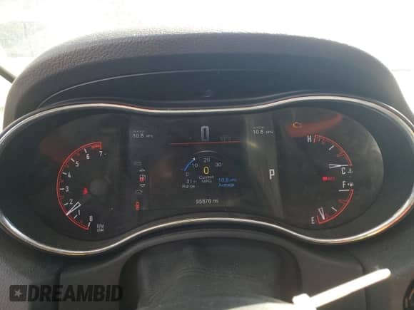 2017 Dodge Durango SXT with VIN 1C4RDJAG2HC691510, listed as a Copart auction lot 71217505 with 95,876 mi miles and Salvage title. Bid and sale history available at DreamBid. Image 9.