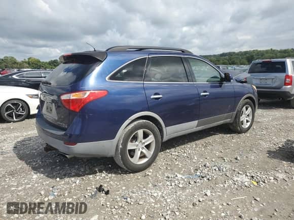 2007 Hyundai Veracruz GLS with VIN KM8NU13C37U023356, listed as a Copart auction lot 81753055 with Not provided miles and Salvage title. Bid and sale history available at DreamBid. Image 3.