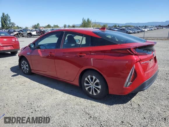 2020 Toyota Prius LE with VIN JTDKARFP1L3130967, listed as a Copart auction lot 80495065 with 64,702 mi miles and Salvage title. Bid and sale history available at DreamBid. Image 2.