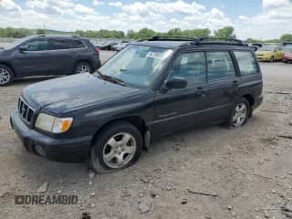2002 Subaru Forester S with VIN JF1SF65682H715156, listed as a Copart auction lot 56798065 with 88,599 mi miles and Clean title. Bid and sale history available at DreamBid. Image 1.