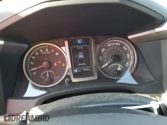2022 Toyota Tacoma Limited with VIN 3TMGZ5AN8NM506451, listed as a Copart auction lot 56830185 with 58,941 mi miles and Salvage title. Bid and sale history available at DreamBid. Image 9.