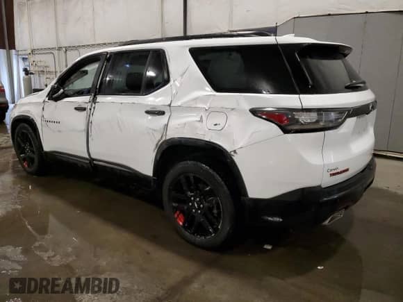 2019 Chevrolet Traverse Premier с VIN 1GNEVKKW6KJ222650, выставлен на аукционе Copart как лот 84892654 с пробегом 62 954 миль миль и Списание • Salvage title. История ставок и продаж доступна на DreamBid. Изображение 2.