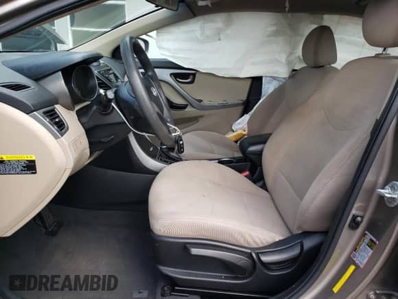 2016 Hyundai Elantra SE with VIN 5NPDH4AE1GH735451, listed as a Copart auction lot 81966065 with 120,011 mi miles and Salvage title. Bid and sale history available at DreamBid. Image 7.